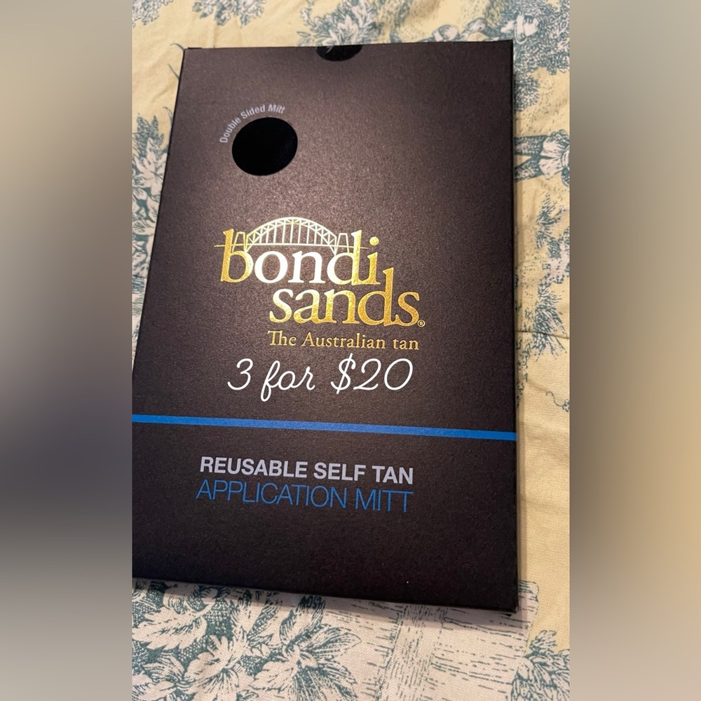 Bondi Sands Reusable Self Tan Application Mitt O/S  NWT 3itemsfor$20